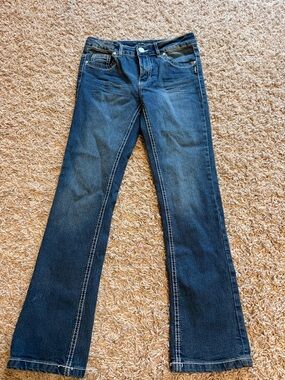 GirlsDark Blue Bootcut Jeans